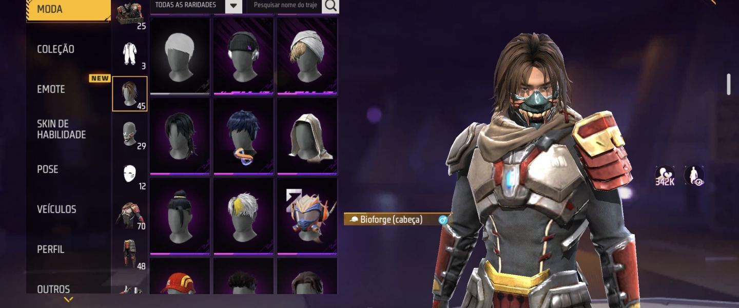 CONTA FREE FIRE INICIANTE