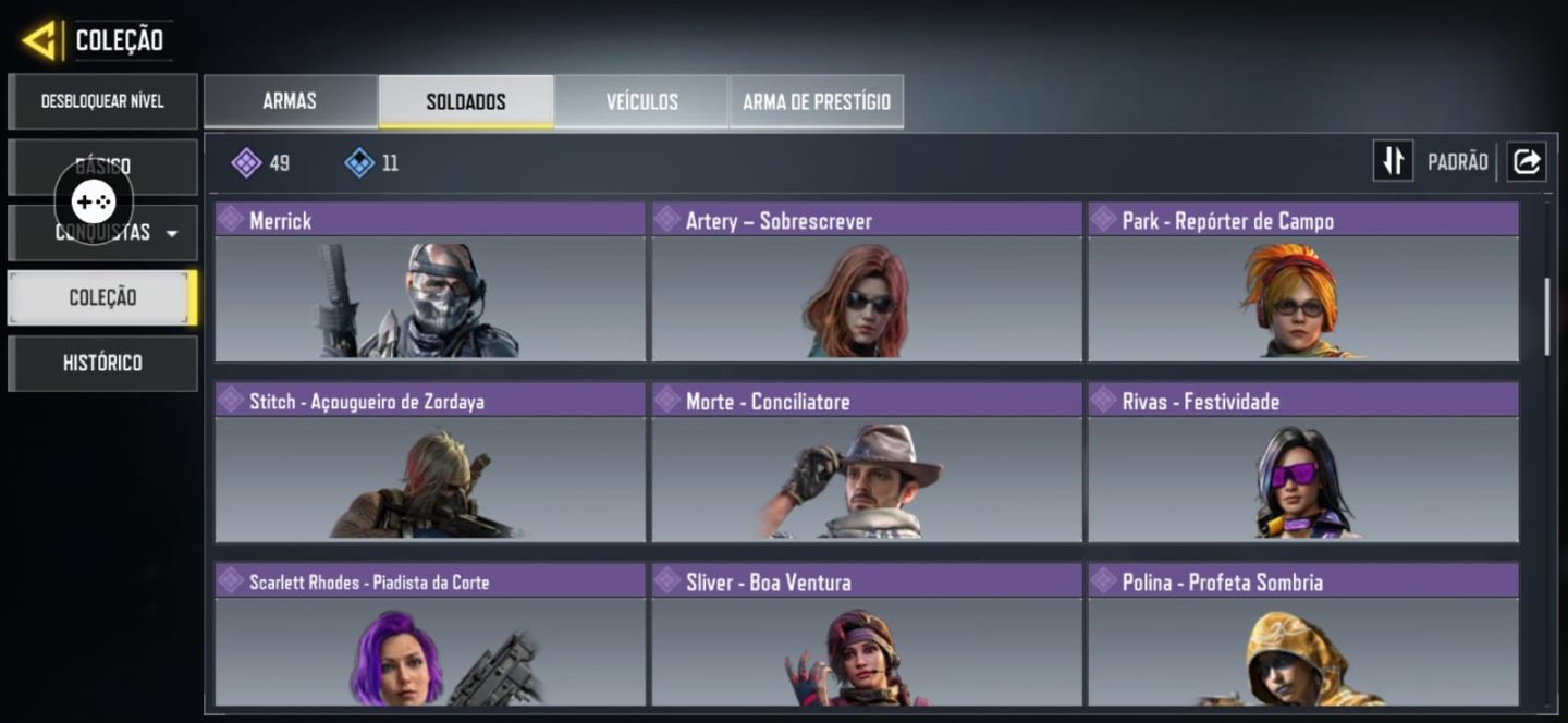 CONTA COD MOBILE 5 ARMAS LENDÁRIAS 100+ VEÍCULOS | 60 OPERADORES | COLEÇÃO RARA