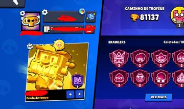 CONTA DE BRAWL STARS 81K DE TROFEUS |107 BRAWLERS VARIAS FAMA