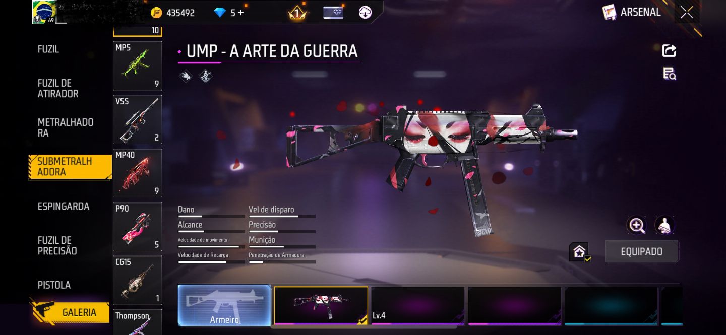 Conta Free Fire segundo passe/ angelical e passes antigos