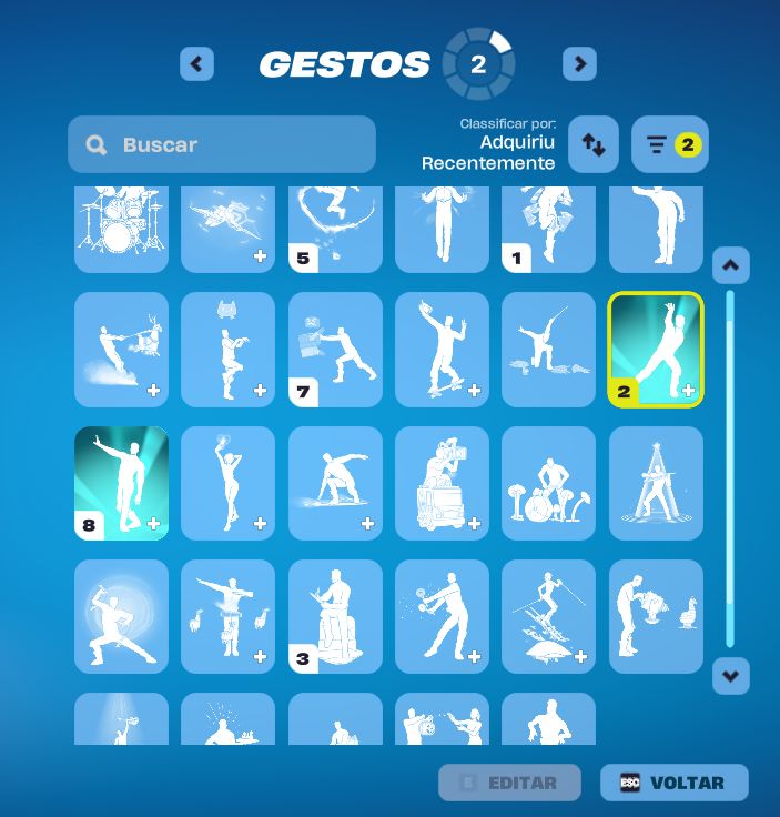 Conta fortnite + crosshair x