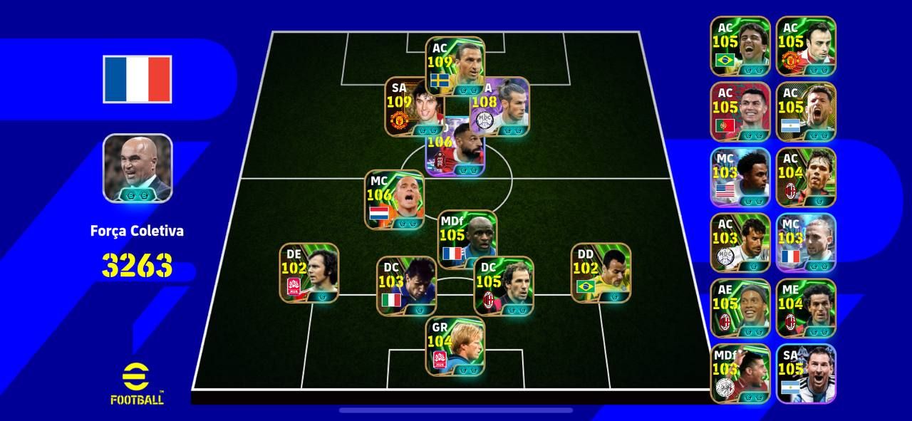 CONTA 3263+!! THE BEST + BALE NARUTO + SALAH BLITZ + IBRAH 109 + VIERA E++++!