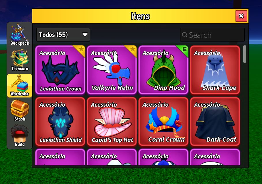 Conta roblox upada em jogos