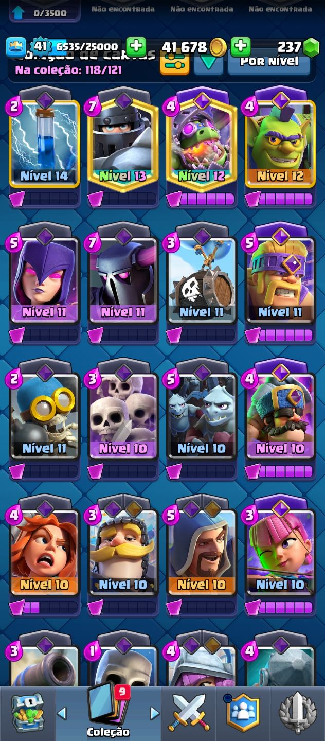 Conta Clash Royale para iniciantes! No precinho