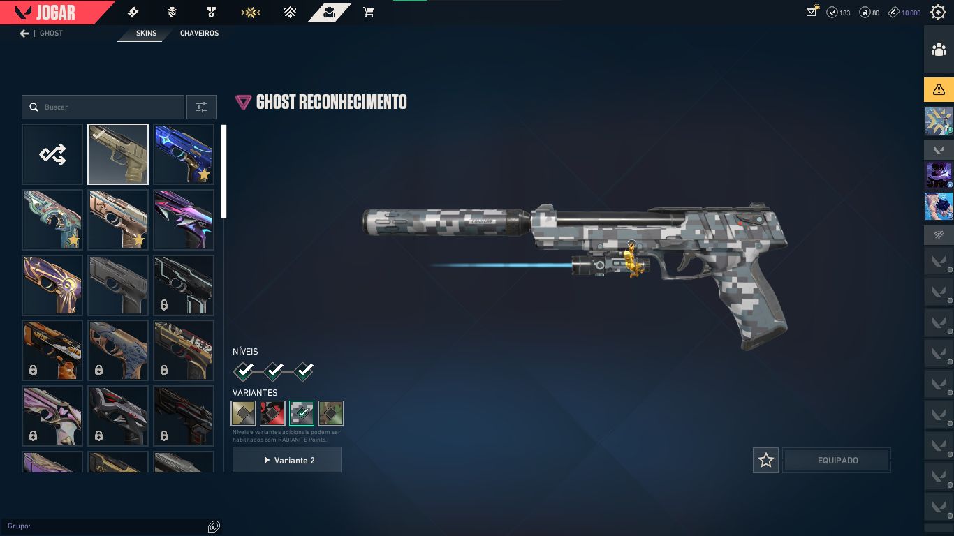 CONTA VALORANT FULL ACESSO PLATINA COM EMAIL ALTERAVEL CHEIA DE SKIN