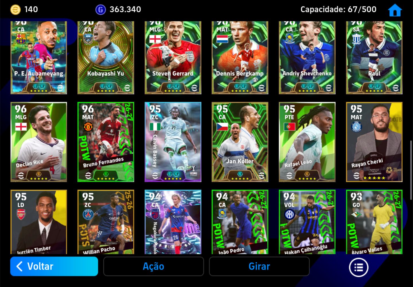 Conta EFOOTBAL 3300+