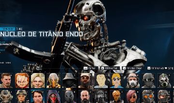 CONTA WARZONE ULTRA RARA | T-800, CORVO, ESPOLETA, BLACK NOIR, CHUCKY | NÉBULA |