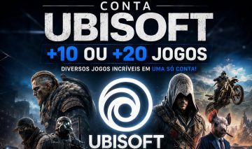UBISOFT +10 OU +20 JOGOS - SOMENTE SUA
