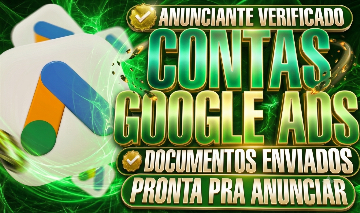CONTAS GOOGLE ADS VERIFICADAS (VERIF. ANUNCIANTE + DOCS OK)