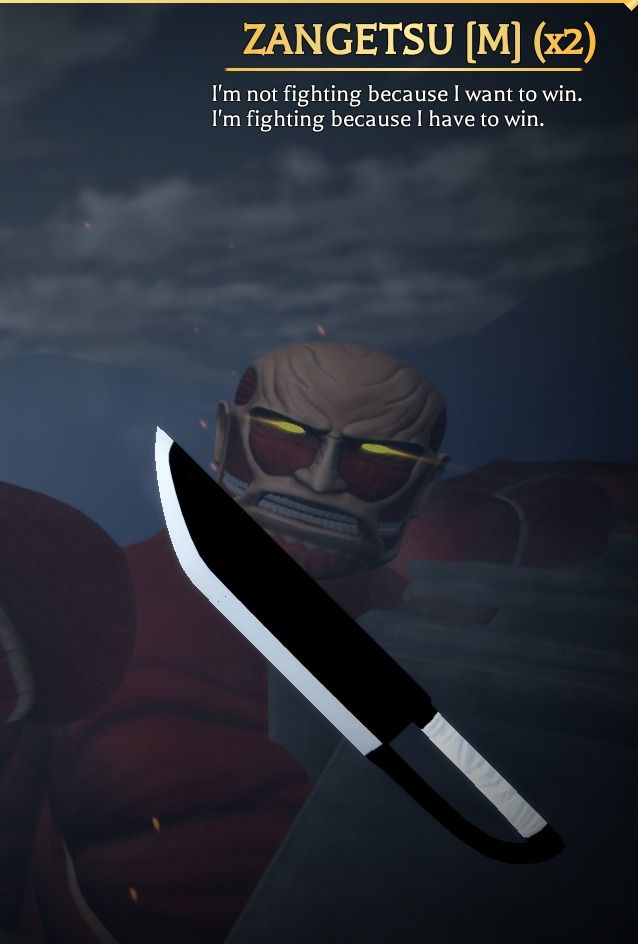 Itens raros e antigos, helos e muito mais Attack On Titan Revolution (AOTR)