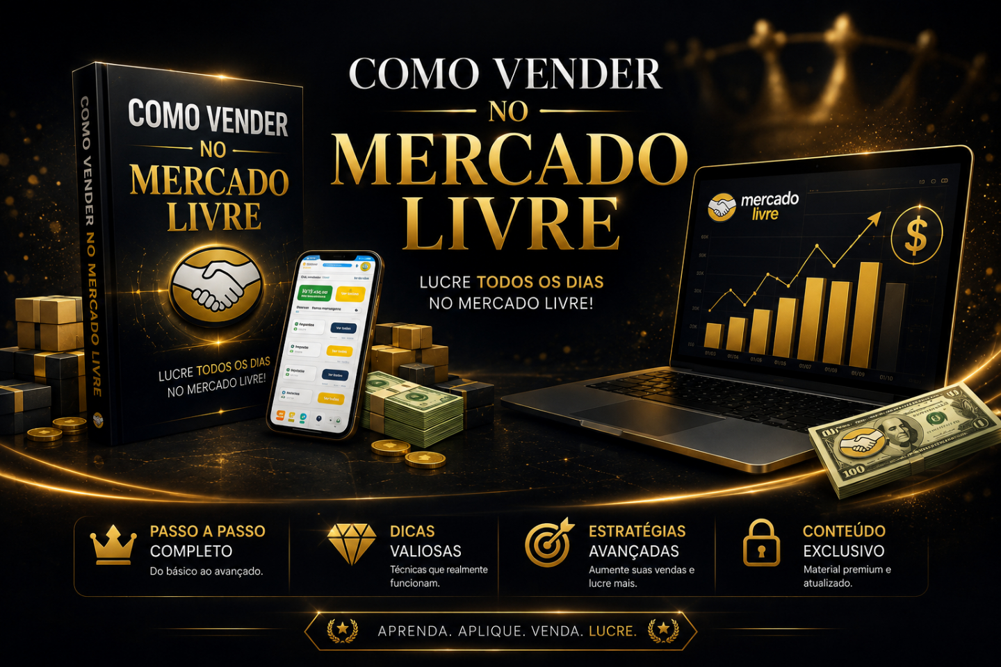 Curso Mercado Livre: Fature Todos os Dias + Entrega Imediata + Bônus
