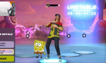 CONTA FORTNITE 47 SKINS, EMOTE PODE RIR