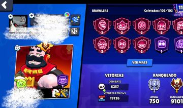 Conta Brawl Stars toda full TOP BR