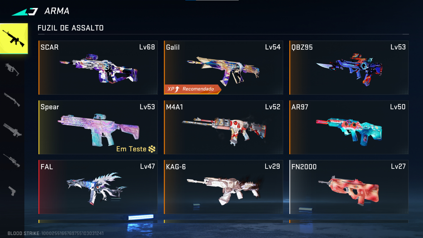 CONTA BLOOD STRIKE ANTIGA FULL ACESSO