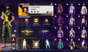 Conta linda com m4a1 do NARUTO