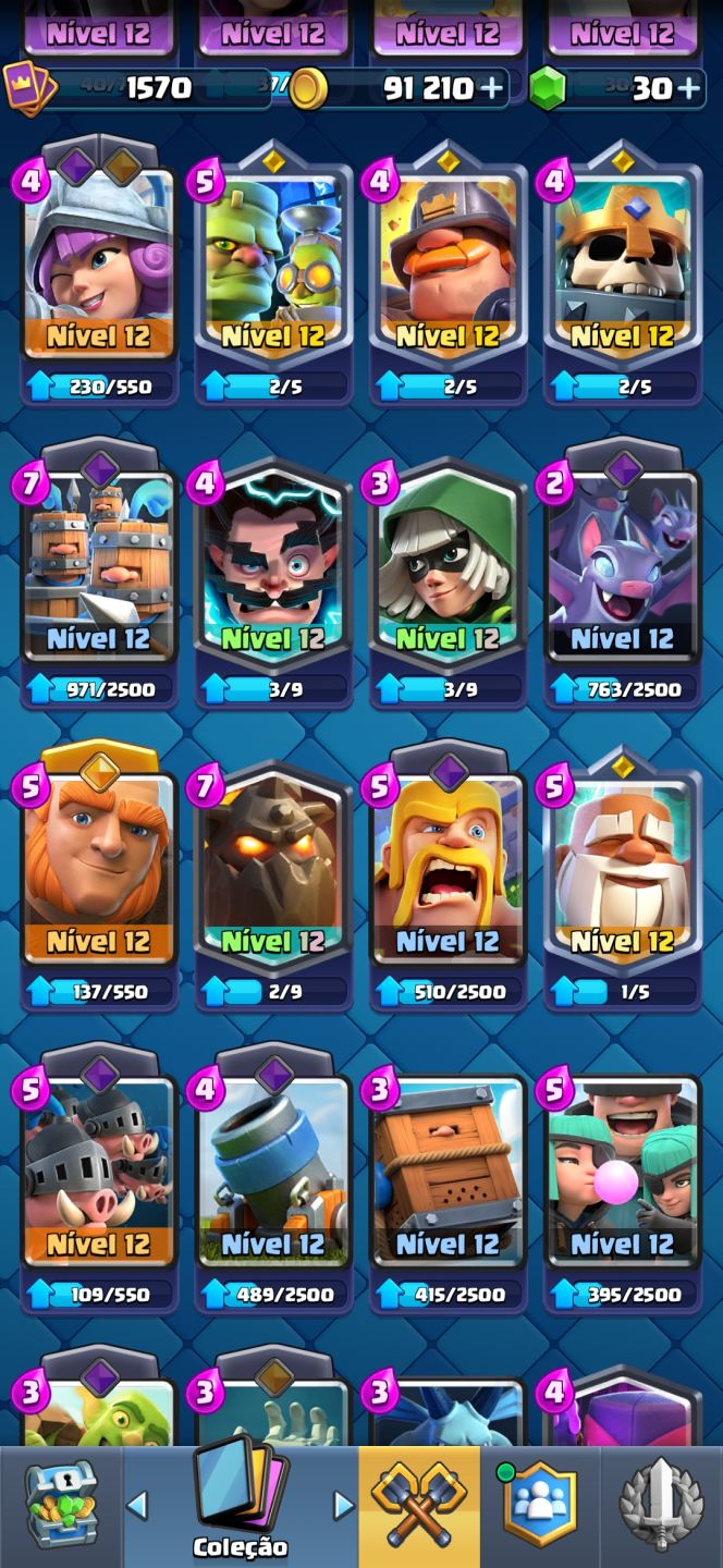3 EM 1 CONTAS BRAWL STARS CLASH ROYALE E CLASH OF CLANS UPADAS OLHE O PERFIL