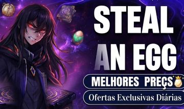 CONTAS STEAL AND EGG contas de 5b/30b