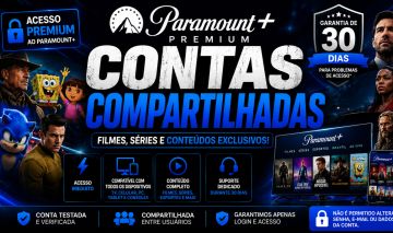 CONTA PARAMOUNT+ COMPARTILHADA