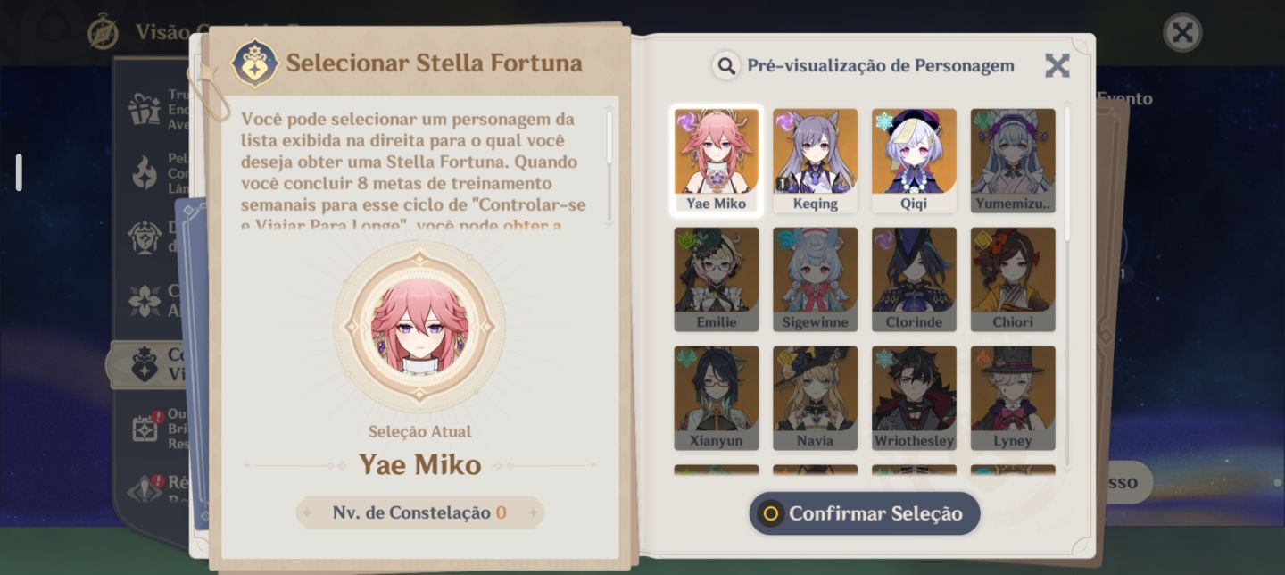 Conta com Yae miko e Furina com muitos outros t5 do mochileiro