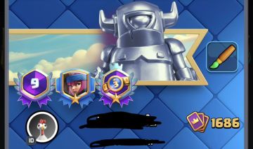 Conta de Clash Royale muito rara COM EMBLEMA DE 9 anos MAIS DE 10K DE TROFÉUS