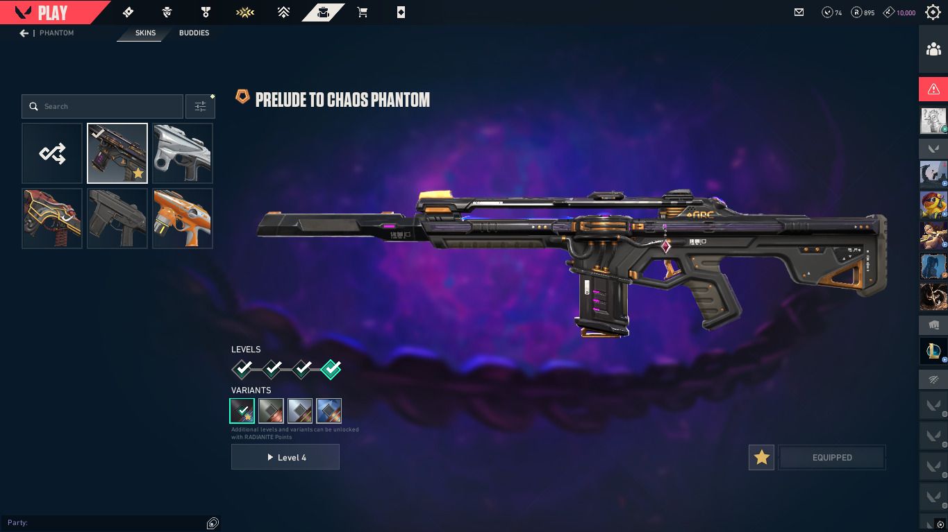 CONTA GEMADA VALORANT MUITAS SKINS PEAK ELO IMORTAL