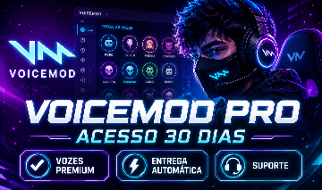 VOICE MOD PRO CONTA (30 DIAS)