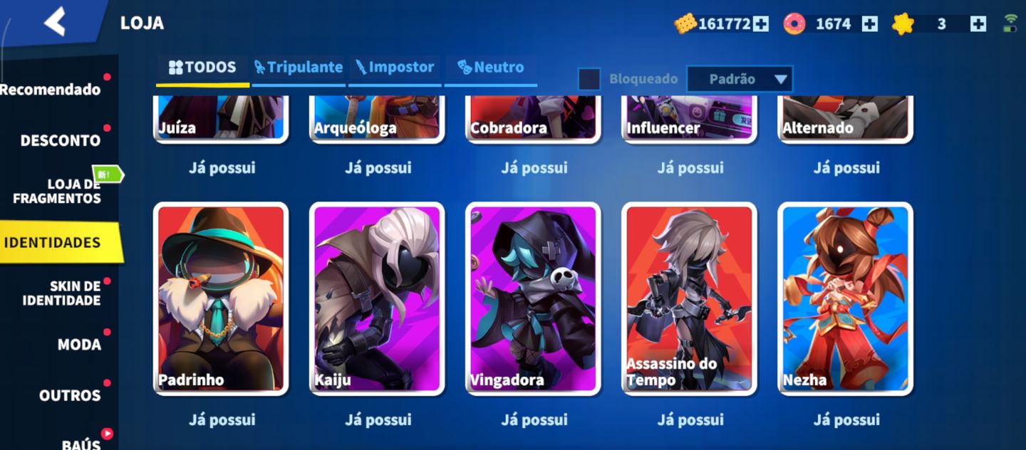 Conta Super Sus Antiga rara e gemada, com Passes