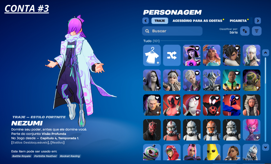 FORTNITE SKINS RARAS - PREÇO DE LIQUIDAÇÃO - ENTREGA AUTOMATICA