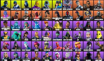 CONTA FORTNITE FA 102 SKINS | GOLD MIDAS | MISTICA | TONY STARK | LARA CROFT
