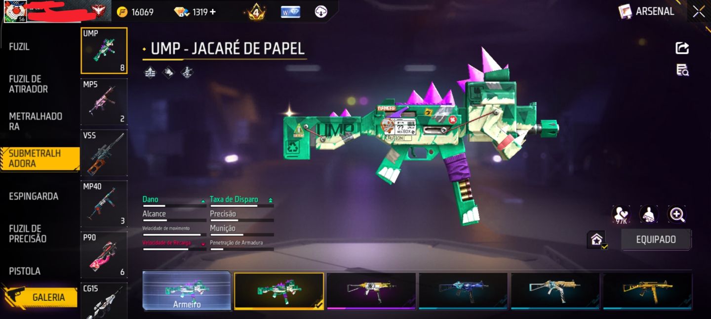 CONTA PERFEITA PARA AP APOSTADO. UMP JACARÉ E XM8 VAMPIRO ATT AS 01 DO JOGO