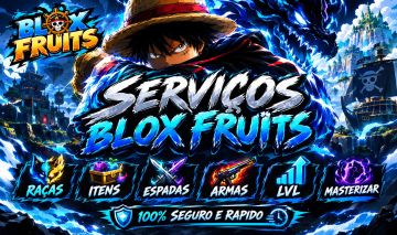 BLOX FRUITS [ SERVICOS DE UPS MAESTRIA LEVEL PEGAR ITENS ESPADAS RACAS ]
