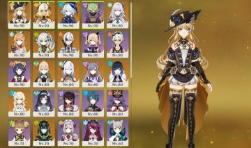 Conta Genshin impact- 11 personagens limitados 5 e 6 armas limitadas.