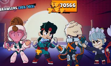 70 MIL TROFÉUS 103/103 DE BRAWLERS + DE 300 SKINS