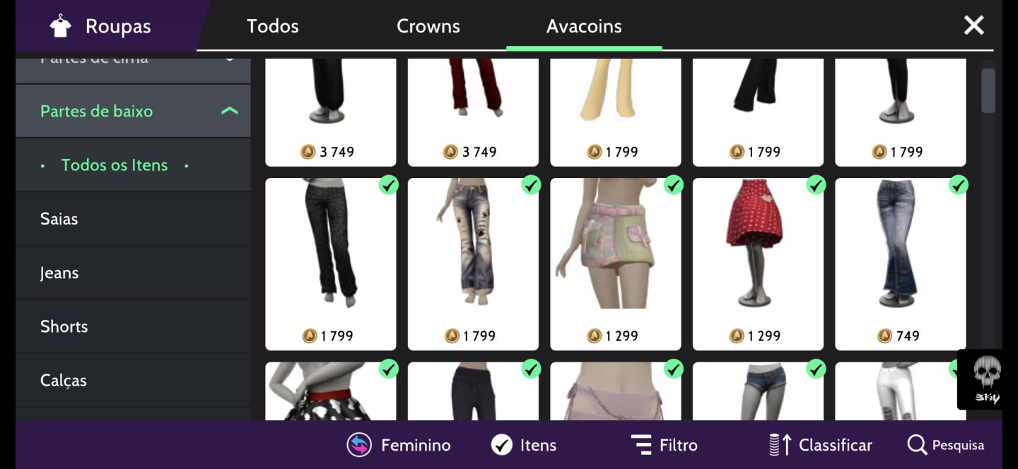 Conta avakin life lv 38.