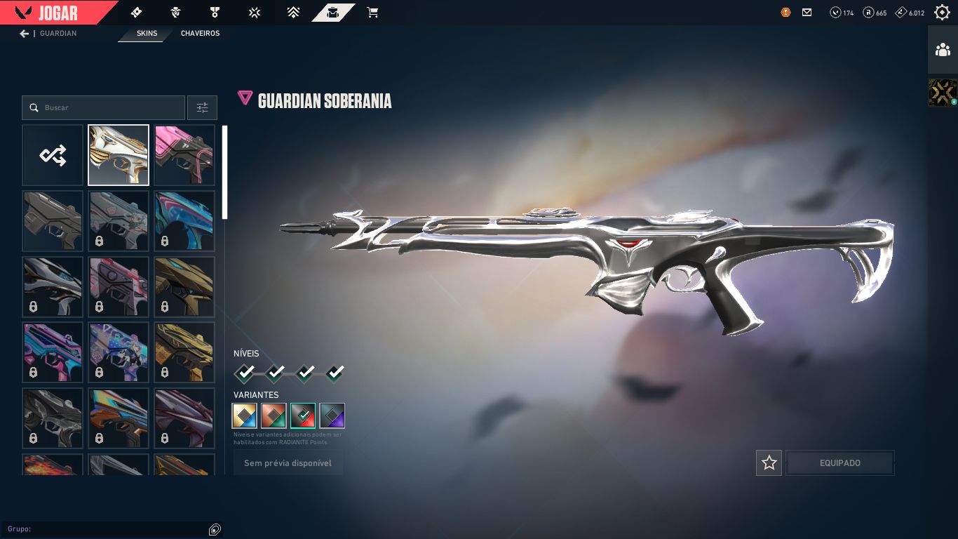 Conta valorant full acesso com skins