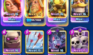 Conta de clash royale com todas as cartas desbloqueadas e 12k+ de trofeus