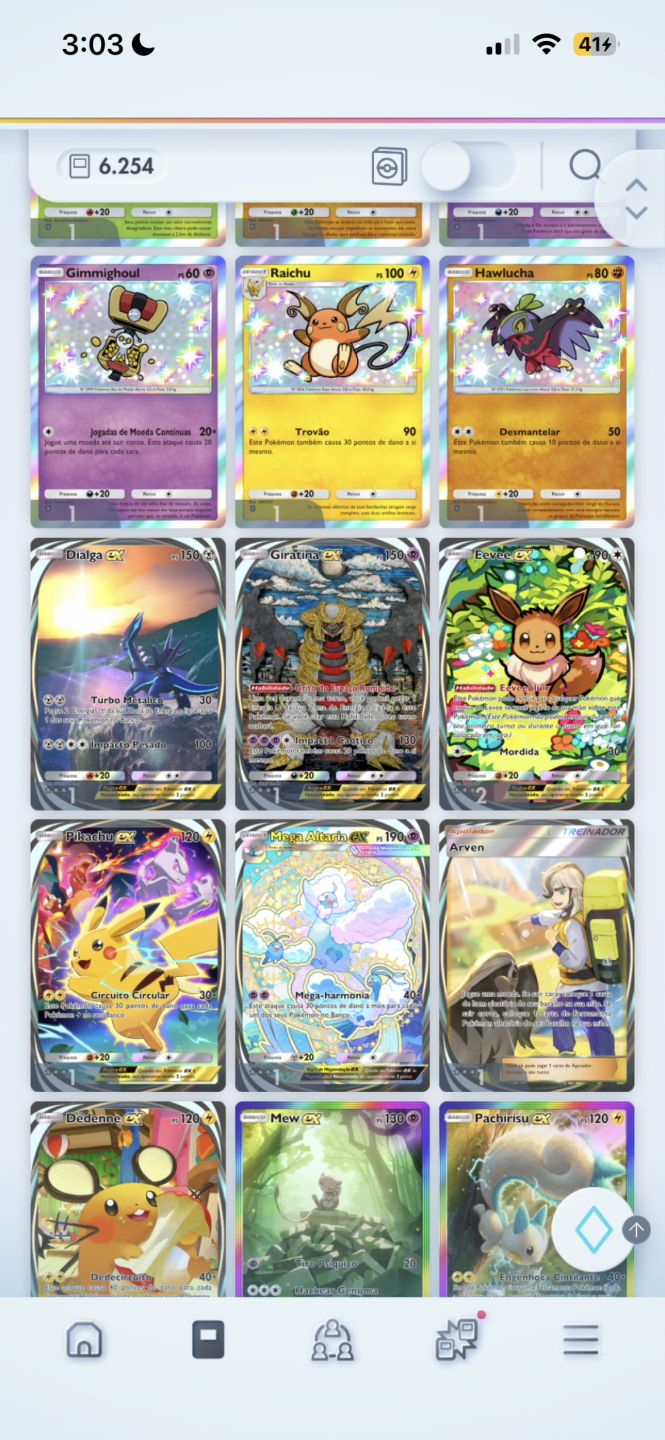 CONTA HIGHERTIER+6.2KCRISTAIS | MEGA VENUSAUR, GENGAR, SCIZOR ex |CLCAO COMPLETA