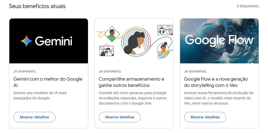 CONTA GOOGLE AI PLUS | GEMINI + 400GB + FLOW & VEO | 30 DIAS