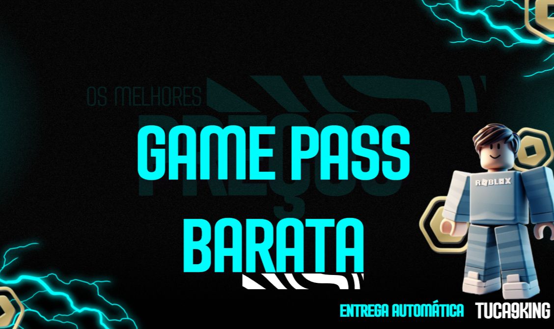 [PROMOÇÃO DO MÊS] GAME PASS PARA QUAL QUER JOGO DO ROBLOX
