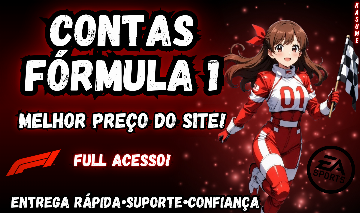 Contas 100% Online F1 - Todos F1 2012 a 2025| Full Acesso | Melhor Preço do Site