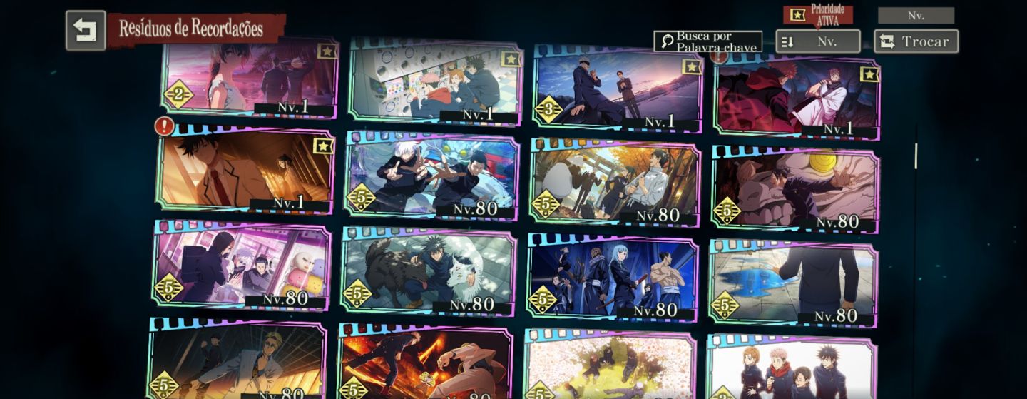 Conta Jujutsu Kaisen Phantom Parade End game