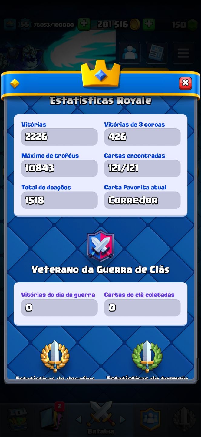[PROMOÇÃO GGMAX] CONTAS CLASH ROYALE | CONTA FULL ACESSO - PERMANENTE