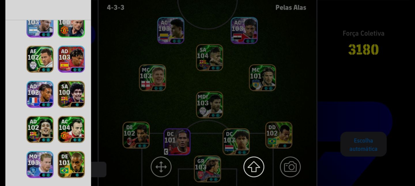 Conta de efutebol top