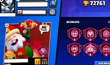 CONTA DE BRAWL STARS CRIADA, 73K DE TROFÉUS!!