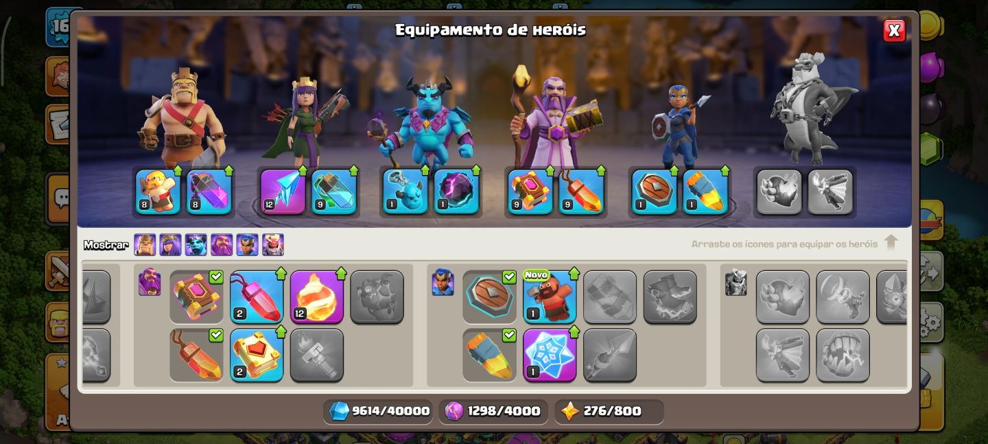 Conta Clash of clans cv14