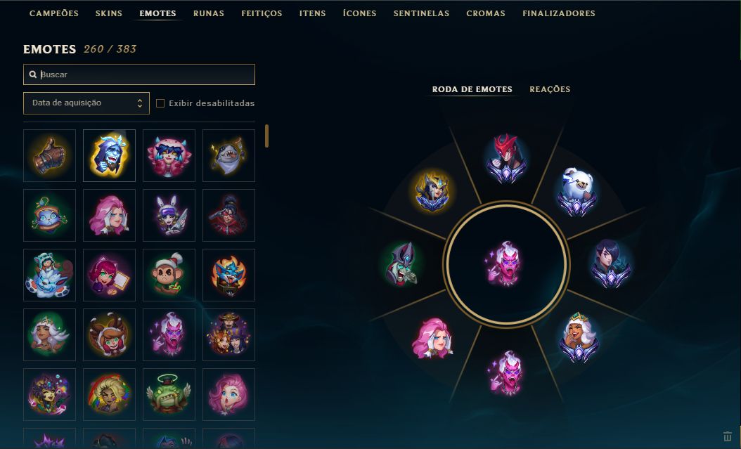 CONTA LOL - ESMERALDA 4 - 392 SKINS - LEVEL 589