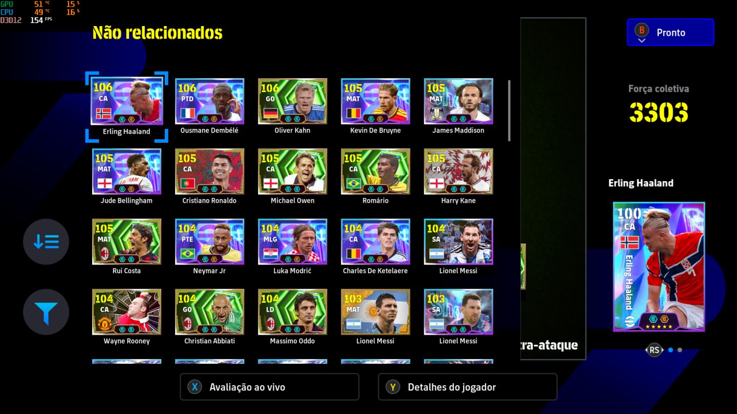 [CONTA META TOP] MESSI 109 + MBAPPÉ + GULLIT | eFootball XBOX E XBOX PC