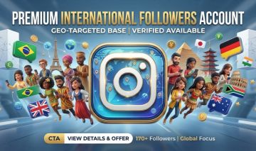 CONTAS INSTAGRAM / REDE SOCIAL COM SEGUIDORES (NATIVO)