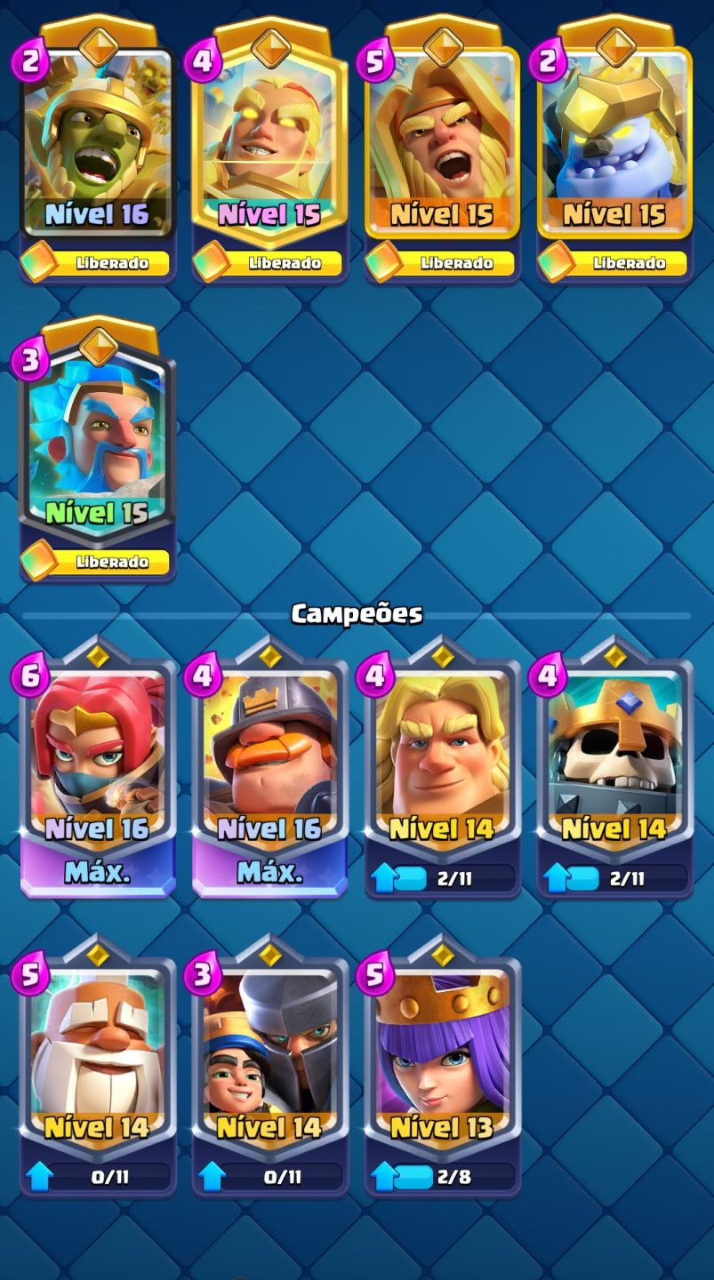 [CONTA CLASH ROYALE 8 ANOS NÍVEL VETERANA]