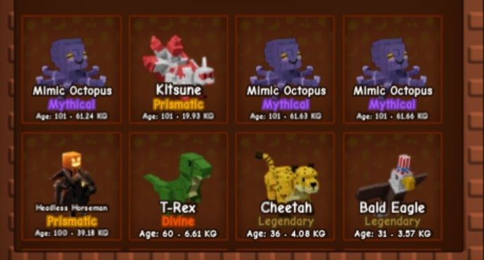 Mega Combo Pets! - grow a garden - roblox